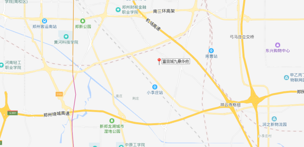 富田城·九鼎华府区位