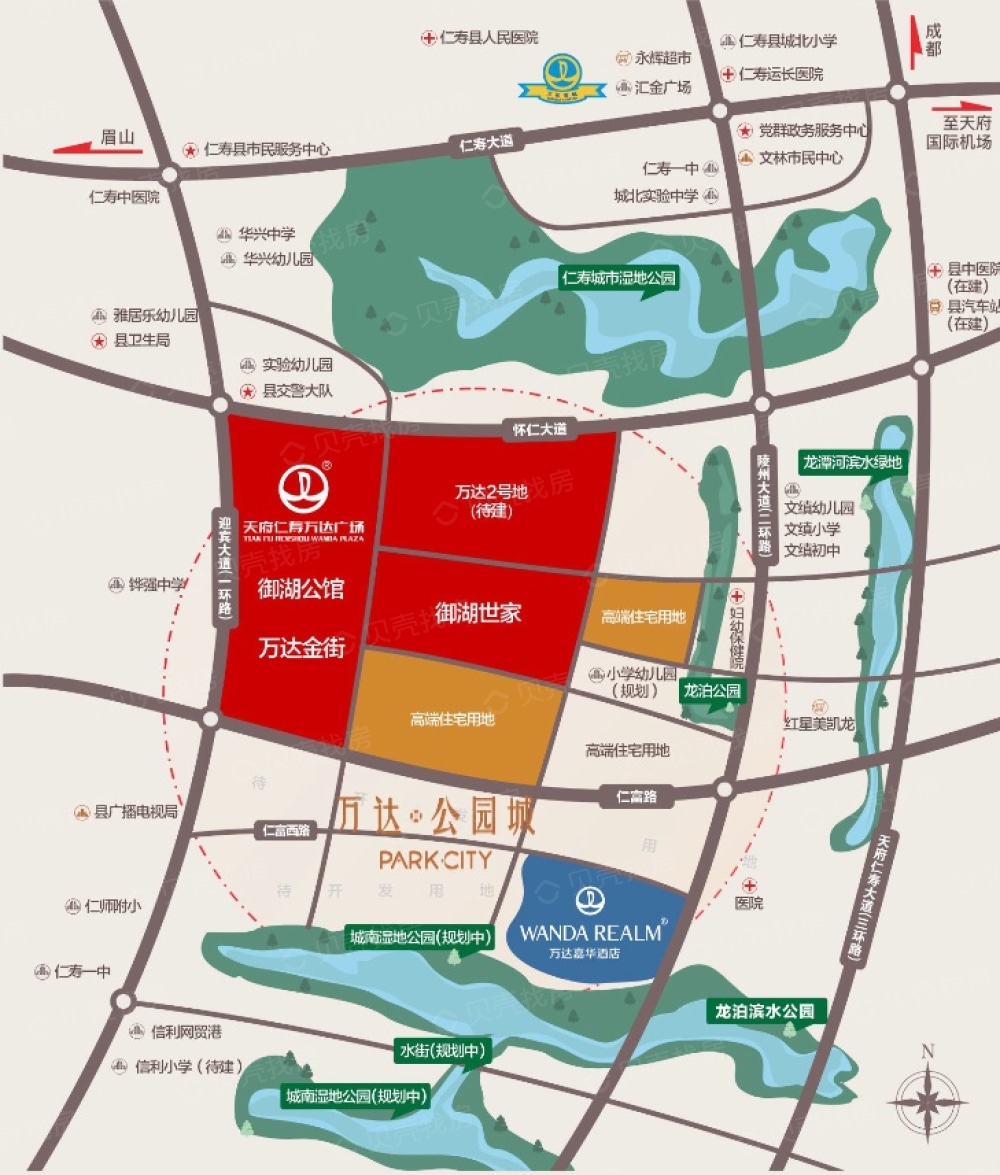 【天府仁寿万达广场_仙桃天府仁寿万达广场楼盘】房价,户型,开盘时间