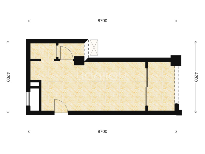 龙腾东麓城--建面 35.89m²