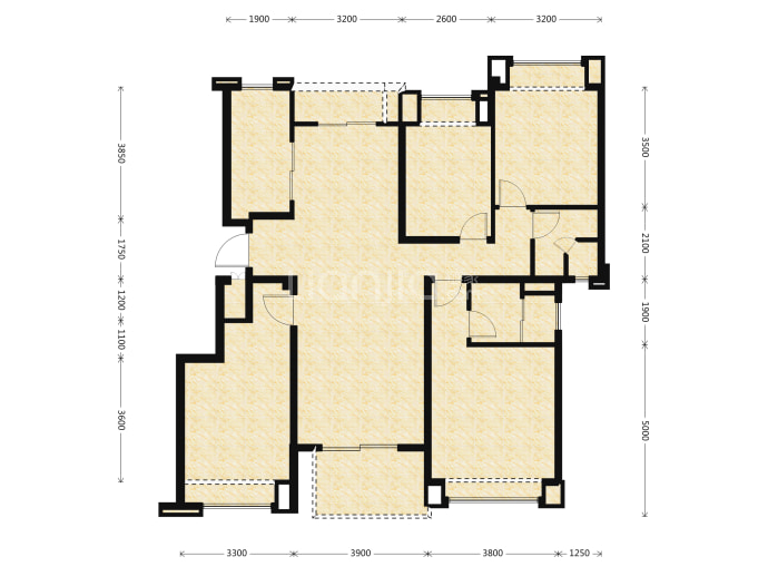 雅居乐星徽城--建面 133.72m²