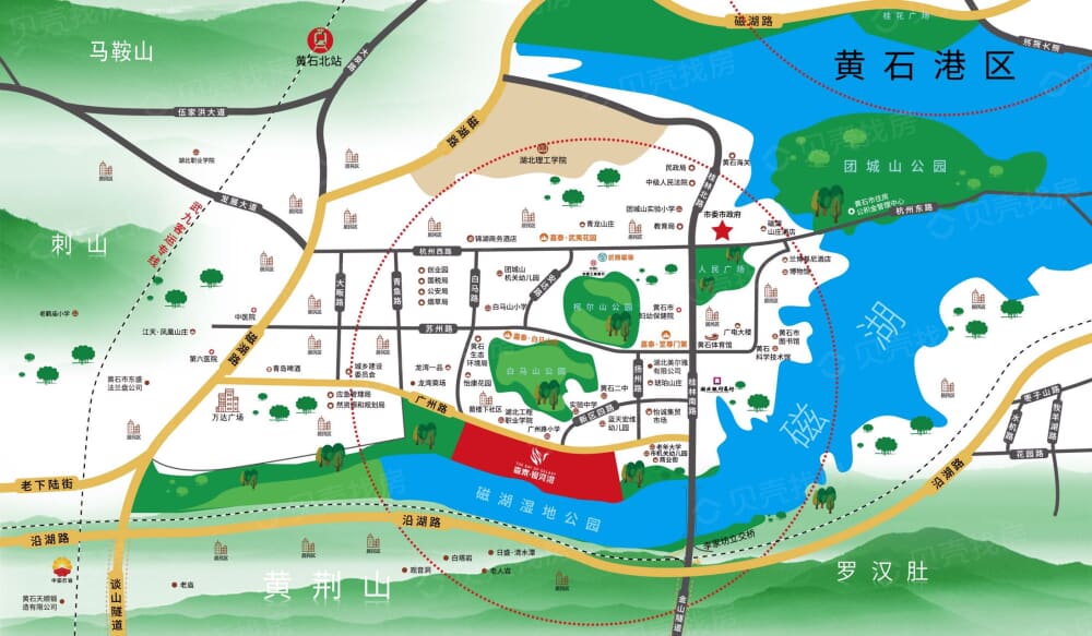 嘉泰·银河湾区位