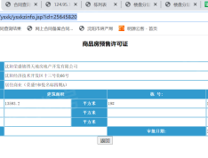 荣盛和悦名邸预售许可证