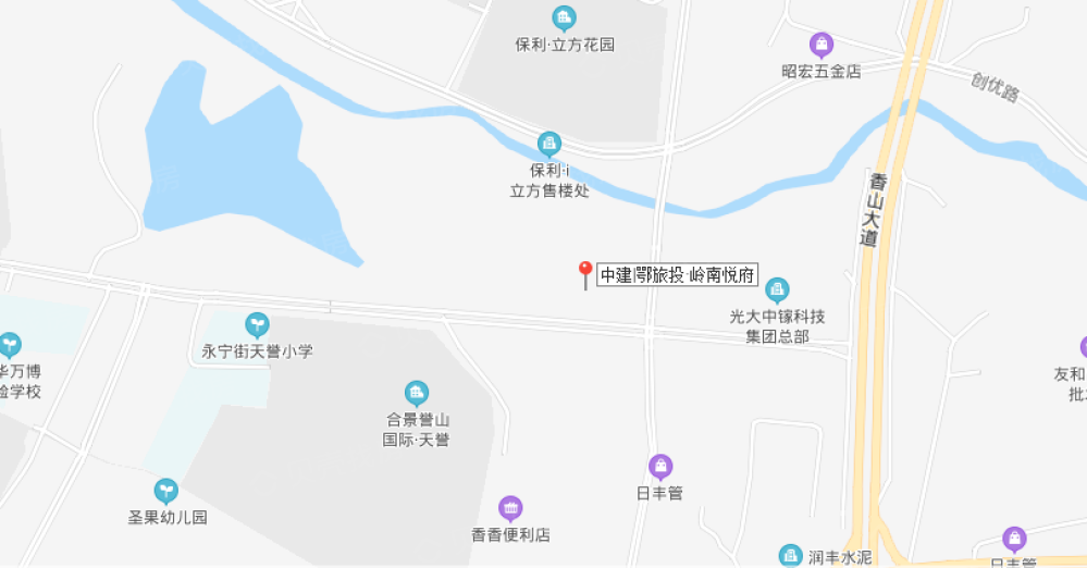 中建|鄂旅投·岭南悦府区位