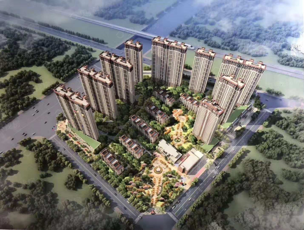 碧桂园秦都府效果图