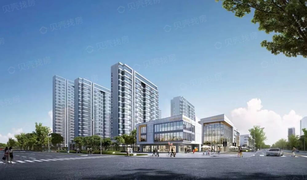 新华都汇中心效果图