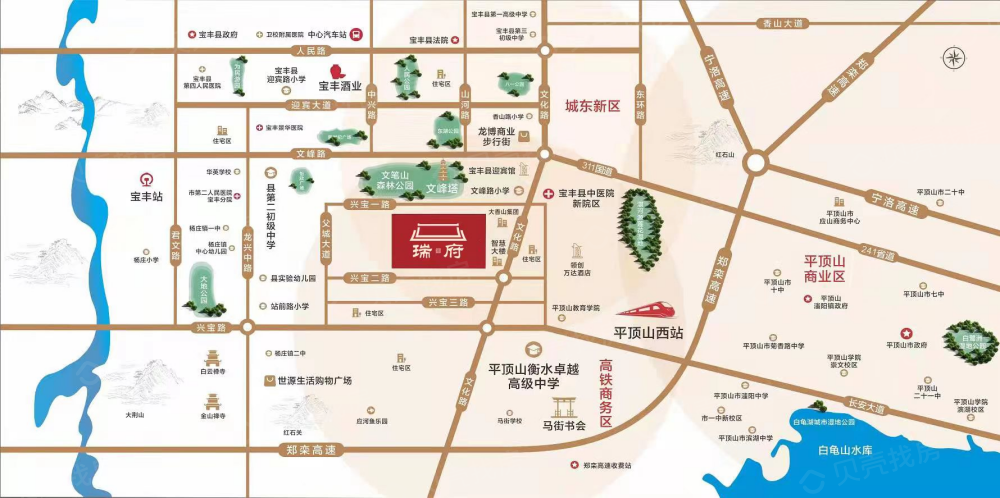 昌建瑞府区位