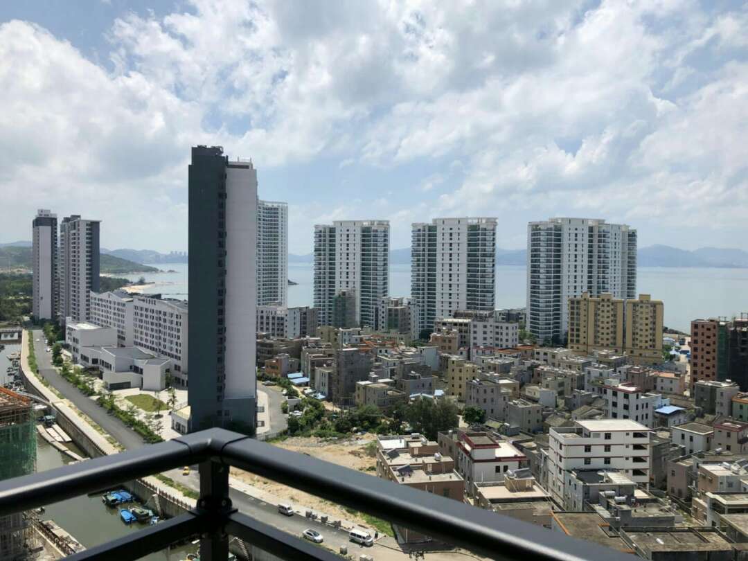 冲着海景房的噱头去看的,但目前的实景跟效_海悦湾评论详情-惠州贝壳