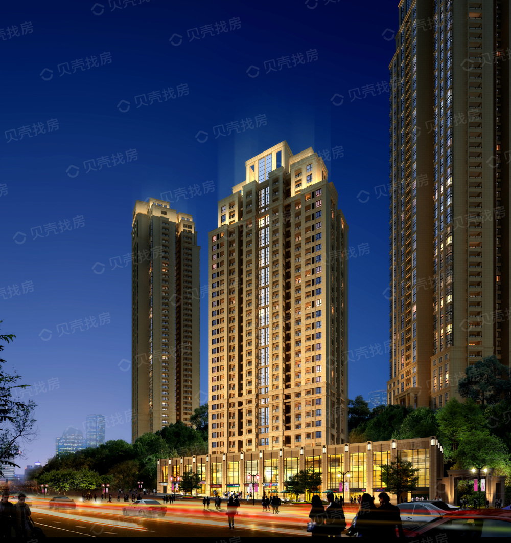 雄踞解放碑cbd铂金区,揽尽两江三岸_协信公馆评论详情-重庆贝壳新房