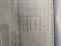 万科幸福誉1期预售许可证