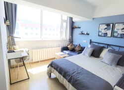 独栋·冠寓 大连奥林匹克广场店 【特惠长租立减】 冠寓直租拎包入，住近恒隆、967医院、地铁2号线，可押一付一 开间_龙湖冠寓租房