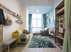 独栋·冠寓 大连高新火炬路店 【地铁房】 限时特惠近纳米大厦/软件园 数码广场 可短租 舒适阳光一居D 开间_芝麻街租房