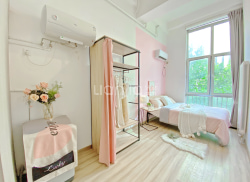 独栋·冠寓 大连高新火炬路店 实习聚划算！近万达/纳米/三星大厦 免费健身房 学生首选简约阳光单间C 开间_芝麻街租房