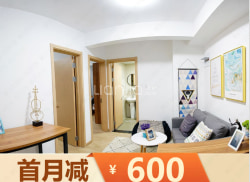 独栋·泊寓 桃园路店 标准阳光大两房 2室1厅_聚贤公寓租房