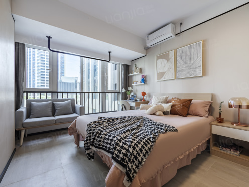 独栋·龙湖冠寓 合肥黄河路地铁站店 合肥南站！特惠！短租三个月低价！骆岗公园！三孝口！九五折秒杀！五号线地铁口 开间