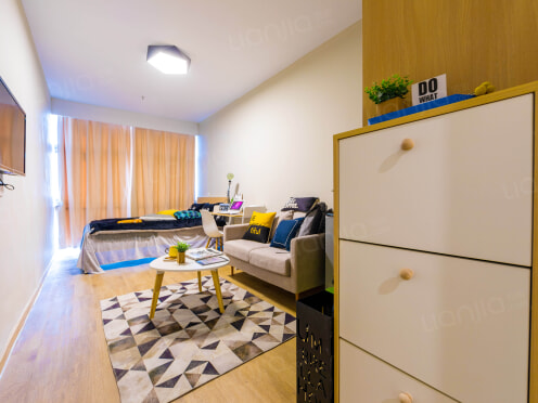 独栋·龙湖冠寓 苏州太湖西路店 三号线地铁口近SM广场毕业生首选 1室1厅