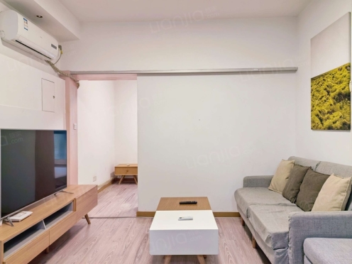 整租·现代城人民公园 1室1厅 西