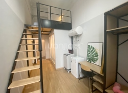 独栋·冠寓 武汉盘龙城空港中心店 简约阳光复式B 1室1厅_天源公馆租房