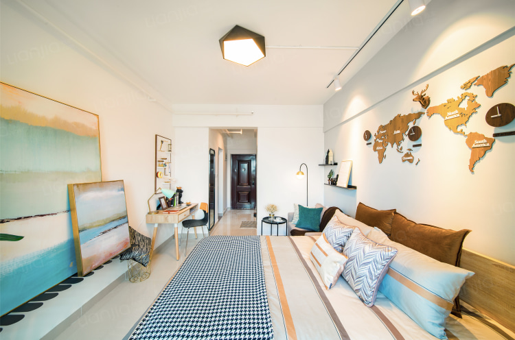 十二月限时特惠，可办居住证，出门即市政BRT，独立阳台大单间