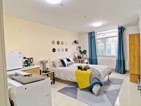 独栋·龙湖冠寓 沈阳怀远门店 新年租新房，怀远门地铁长租首月-200，24小时安保，拎包入住！ 开间