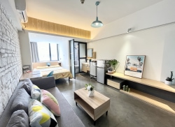 独栋·冠寓 珠海前山乐士店 珠-澳学生通勤优惠推荐！前山乐士文化区精装修包网电梯房  长短租押一付一 开间_乐士文化区租房