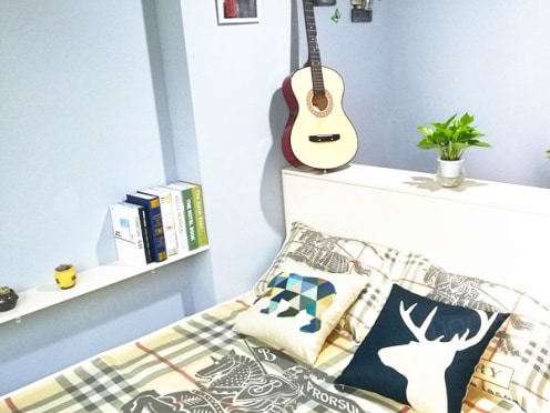 独栋·米多公寓 十梓街店 地铁阳光房，押一付一，拎包入住，可月租， 开间