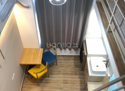 独栋·窝趣轻社区 九亭地铁站店 内窗房！可短租过度/无服务费无中介费 /性价比高 1室1厅_博安路368号租房