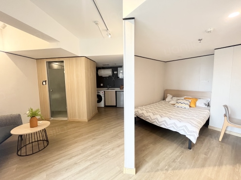 独栋·冠寓 珠海前山环宇路店 停车方便 租期灵活  带阳台可做饭 押一 可开票 开间