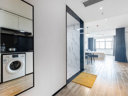 独栋·城家公寓 城家公寓常熟滨江新城店 温馨舒适带阳台直租 1室1厅