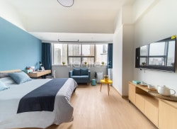 独栋·建信佳遇 吉祥大厦店 一居室，可月付短租包物业 1室1厅_大地吉祥大厦租房