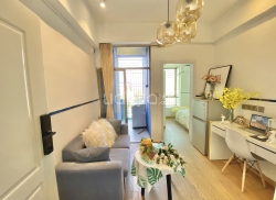 独栋·星窝青年公寓 宝山时代大厦店 对面就是别墅区，绿化超好 1室1厅_向南一区租房