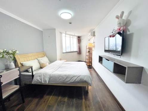 独栋·魔方公寓 苏州观前街店 长租活动新出视野开阔 1室1厅