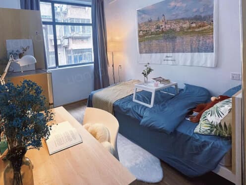 独栋·泊寓 萨家湾社区店 【三牌楼二附院秒杀精致单间】三牌楼 挹江门 民水民电/月付/无中介费 开间