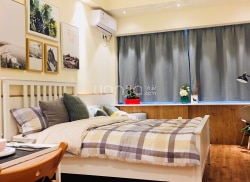 独栋·科寓共享家 五一广场/北辰店 开福寺精装一居室拎包入住长沙中心 1室1厅_宇成开福广场租房