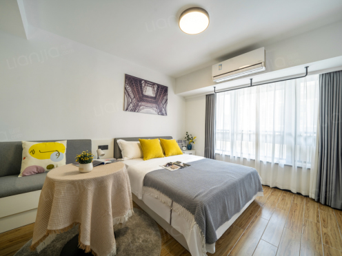 独栋·城家公寓 城家铱工场周市人才公寓 家电齐全！随时入住！【免费停车】周边配套设施齐全 开间