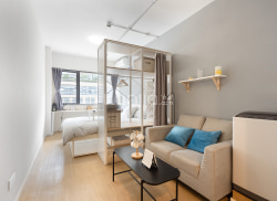 独栋·泊寓 方舟旗舰店 【丁兰广场旁】独卫朝南一居室 1室1厅_置鼎明珠1号租房