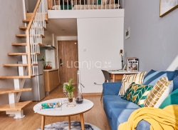 独栋·厦门联发尔寓 1819店 1900起 地铁口旁 4.8米LOFT阳光落地窗 带厨房拎包入住 1室1厅_联发尔寓1819店租房