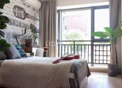 独栋·泊寓 桃园路五店 【年前租年后住】门口公交助力车、押一付一阳光充足 2室1厅_聚贤公寓租房