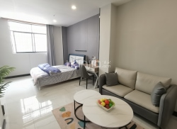 独栋·新利江公寓 朝阳店 兴宁区 朝阳 瑞康医院 新和平商业城 火车站地铁口 1室E户型 开间_朝阳路74号租房