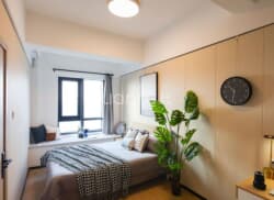 独栋·龙湖冠寓 西安体育学院店 【出差首选 可开发票】少量房源放送  地铁上盖民水民电限时特惠品质舒适套间 1室1厅_盛安广场租房