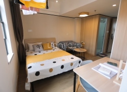 独栋·冠寓 珠海前山环宇路店 可短租  前山环宇城旁公寓！ 押一 0中介费拎包入住可做饭连锁公寓 开间_宏华花园租房