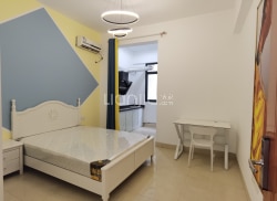 独栋·新利江公寓 石子塘地铁站店 良庆区 大沙田 石子塘地铁站 单间配套6号房 开间_金城路租房