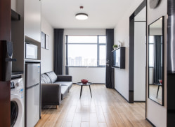 独栋·城家公寓 城家公寓常熟滨江新城店 一室一厅全景房 1室1厅_江畔星辰商业广场租房