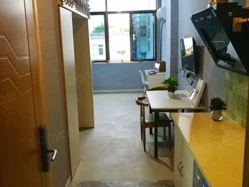 独栋·米多公寓 十梓街店 可押一付一，可月租，拎包入住，复式房 1室1厅