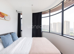 独栋·城家公寓 城家公寓常熟滨江新城店 两房精装带阳台直租 2室1厅_江畔星辰商业广场租房