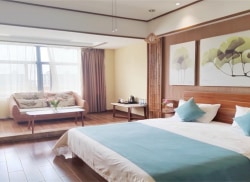 独栋·时光印酒店公寓 绿生温泉酒店 东南亚大床房（直租免中介费，租期灵活） 1室1厅_盈滨绿生花园租房