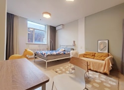 独栋·龙湖冠寓 交通大学店 新年好房租房立享95折、无中介费、大户型双床房！近西安路交大辽师免费自习室可短租押一付一24h安保 开间_西南路501号租房