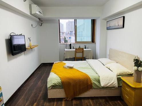 独栋·魔方公寓 苏州团结桥店 团结桥近地铁长租可季付 开间