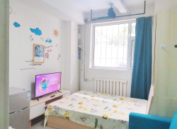 独栋·久拾公寓 西关十字店 A  西关十字  兰大二院 独门独户一居室  地铁口  可短租 开间_海鸿大厦租房