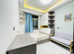 独栋·久拾公寓 焦家湾地铁口店 可短租 整租一居室 1室1厅_东岗东路483号租房