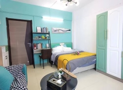 独栋·尚派公寓 城市美林店 轻奢单人大套间 开间_华信路七横巷租房